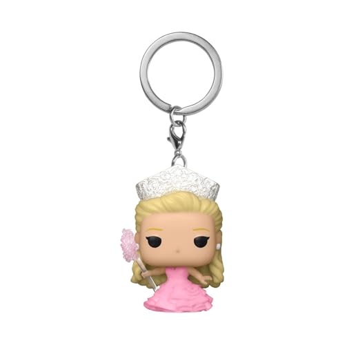 Funko Pop! Keychain: Wicked - Glinda - Neuartiger Schlüsselanhänger - Vinyl-Minifigur Zum Sammeln - Strumpffüller - Geschenkidee - Offizielle Handelswaren - Movies Fans - Minifigur