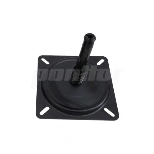 PONTTOR Sitzplatte mit Federung für Stuhlfuss, Hi-Low, Plug-In, zur Schnellmontage, Anglerstuhl Bootssitz Bootsstuhl Anglersitz Angelboot Boot