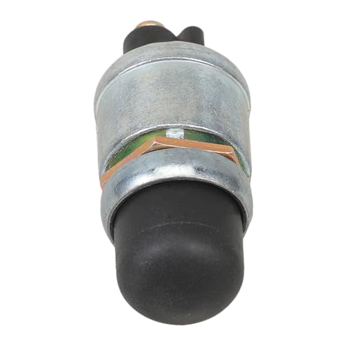 Garneck Motorstart Druckknopf Wasserdichter Zündschalter für Pkw und Lkw Einfache ein Tasten Bedienung Langlebiges Material Kompatibel mit Verschiedenen Fahrzeugmodellen