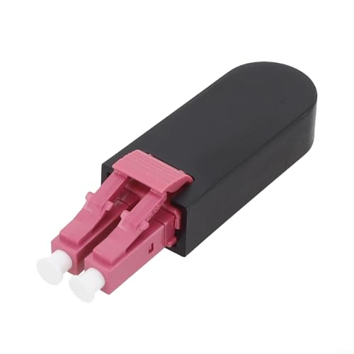 Glasfaser-Loopback-Stecker, LC/UPC für Jumper-Zirkulator-Tests, zuverlässige Leistung (OM4 50/125)