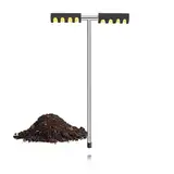 Cocoarm Bodenprobennehmer Bodenprobe Bodenprobe Bodenprobennehmer Edelstahl-Bodenprobenehmer Für Gartenrasen-Golfplätze Mit Hoher Testgenauigkeit,Bodenprobenahme-Wartungsausrüstung