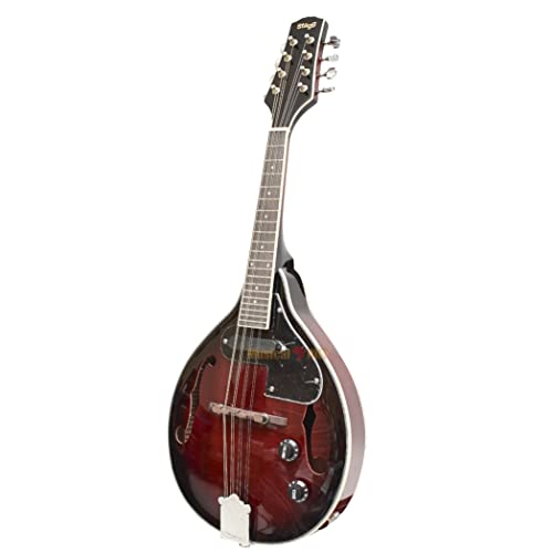 Stagg M50 E Bluegrass Mandoline rot burst