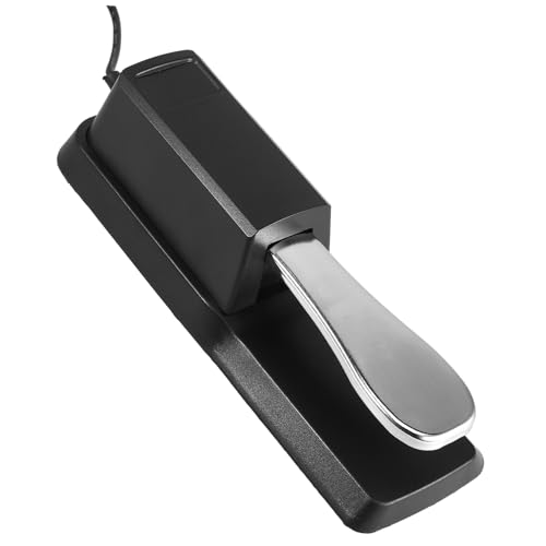 VICASKY Sustain Pedal Klavier Dämpferpedal Elektronisches Tastaturpedal Instrumentenpedalteil Dämpferpedal Für Klavier Elektrisches Klavierpedal Professionelles Klavierpedal