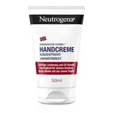 Neutrogena Konzentrierte unparfümierte Handcreme (50 ml), beruhigende Handcreme für sehr trockene Hände, spendet intensive Feuchtigkeit mit Glycerin, für empfindliche Haut geeignet