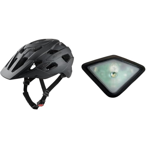 ALPINA PLOSE MIPS - Sicherer und Komfortabler MIPS Enduro & MTB Fahrradhelm & PLUG-IN-LIGHT - LED Fahrradhelmlicht, Passend für: ALPINA ANZANA & FEDAIA, transparent, One Size.