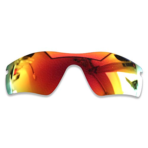 Polarlens Ersatzgläser für Oakley Radar Path – Kompatibel mit Oakley Radar Path-Sonnenbrillen (Fire Red)