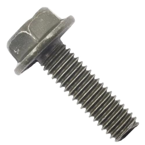 20 Stücke Autokarosserie Metall Sechskantschrauben Metrisches Gewinde Auto Verschluss Schraube Nieten 6x16mm 6x20mm 6x25mm(6x20mm)