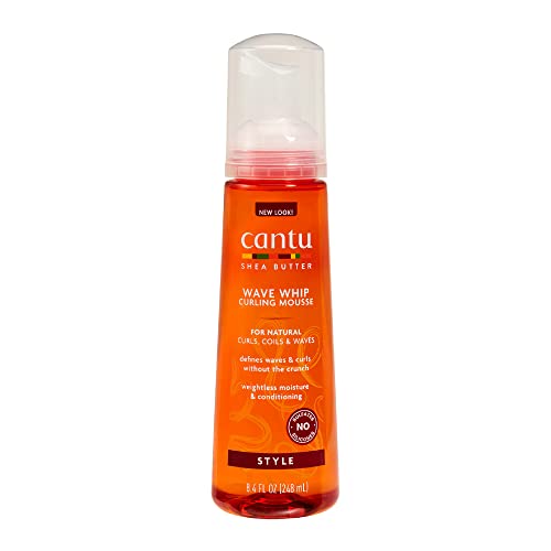 Cantu Lockencreme mit Sheabutter für natürlich gelocktes oder gewelltes Haar, 248 ml