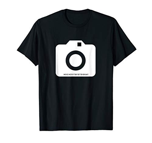Hochzeitsfotograf T-Shirt T-Shirt