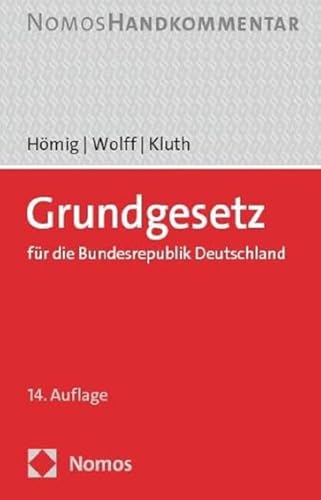 Grundgesetz für die Bundesrepublik Deutschland: Handkommentar