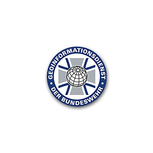 Aufkleber/Sticker Geoinformationsdienst der Bundeswehr GeoInfoDBw 7x7cm A2085