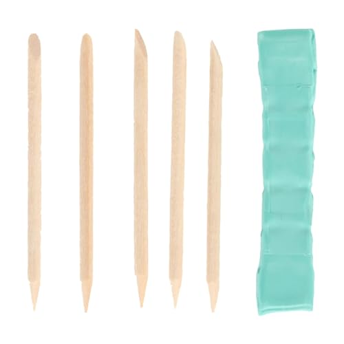 6-teiliges Uhren-Reinigungskitt-Set | Effektiver Öl- und Fettentferner für die Uhrenreparatur | Reinigungswerkzeuge für Zifferblatt, Rad, Zeiger | Ideal für Uhrmacher und Reparaturwerkstätten | Reinig