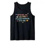 Groovy It's Hi Me Job Titel – lustiger Klaviermacher Tank Top