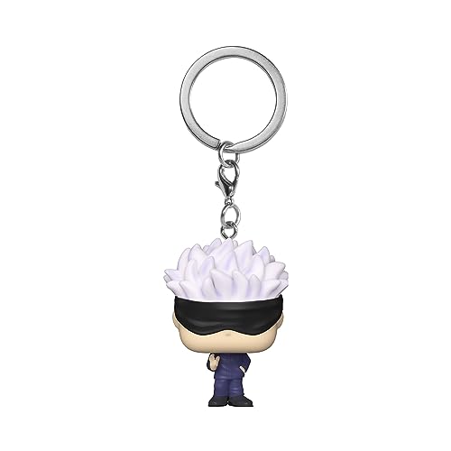 Funko Pop! Keychain: JJK - Satoru Gojo - Jujutsu Kaisen - Neuartiger Schlüsselanhänger - Vinyl-Minifigur Zum Sammeln - Strumpffüller - Geschenkidee - Offizielle Handelswaren - Anime Fans - Minifigur