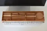 Schreibtisch Organizer Holz – Monitorständer mit Fächern | Regal für Büro, Homeoffice & Gaming | Schreibtischregal Holz