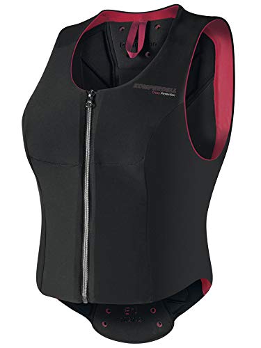 Komperdell Damen Rückenprotektor Ballistic Flex FIT Woman schwarz/Coral XS