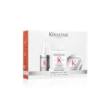 Kérastase, Première, Pflegeroutine mit Pre-Shampoo, Shampoo und Haarmaske für geschädigtes Haar, Concentré Décalcifiant Ultra-Réparateur, Bain Décalcifiant Rénovateur & Masque Filler Réparateur