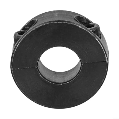 Zuverlässiger geteilter Haltering, 10 mm 40 mm Kragenklemme, schwarze Stahlkonstruktion (10 mm)