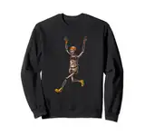 Lustiges Skelett Laufkostüm Sweatshirt