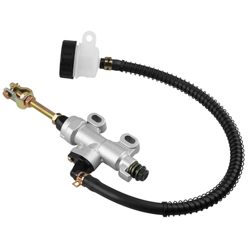 SOLLON Hauptbremszylinderpumpe für Hinterradbremse für Yamaha Kawasaki Suzuki Honda Arctic Cat Modify Universal Repair