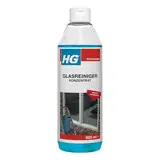 HG Glasreiniger Konzentrat, konzentrierter Fensterreiniger für einen sauberen, streifenfreien Glanz, wird auch von professionellen Fensterreinigern verwendet - 500 ml