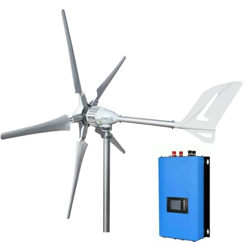 Istabreeze 2000 Watt Windturbine - Netzeinspeisung Windgenerator für erneuerbare Energie, 220 Volt, ideal für Zuhause (2000, Watt)