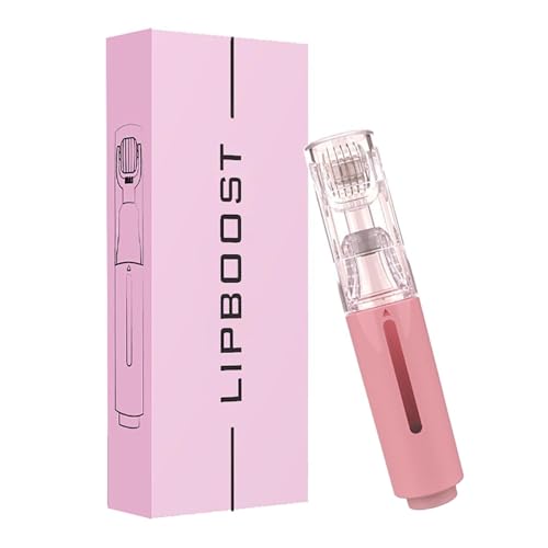 Lippenroller Lip Roller 0,25 mm MicroNeedle Face Roller mit Etui Lip Care Hautpflege Schönheitswerkzeug für Kopfhaut Lippen Glatte Haut Flüssigkeitszufuhr Lippflege- Hautpflegewerkzeug