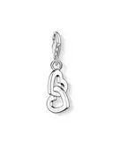 Thomas Sabo Damen Charm-Anhänger Herzen Charm Club 925 Sterling Silber 0773-001-12