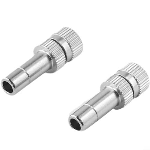 10 x Sprühdüse, Schnellverbindung, Nebel-Bewässerung, Sprühdüsen für Garten, 0,5 mm