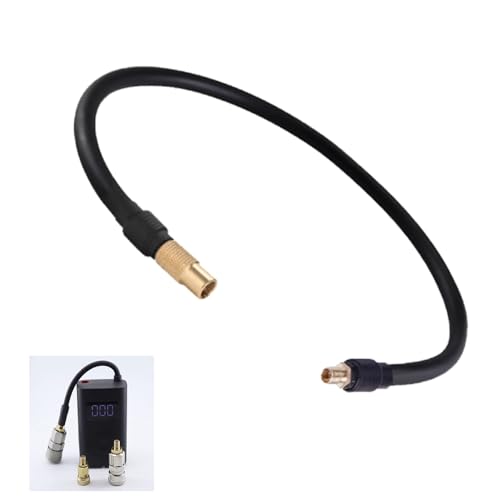 Französisches Ventil Adapter,Fahrradventil Schrader Presta Ventiladapter Fahrrad Luftpumpe Extension Ersatzschlauch,2-in-1 Valve Stem Verlängerungsschlauch Fahrradreifenpumpe Hose,für Xiaomi Pumpe