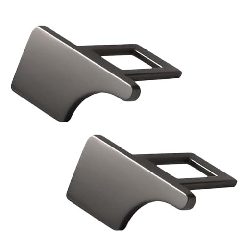 VONJUMA 2 Stück Anschnaller Adapter Sicherheitsgurt Schnalle Clip Legierung Gurtschnalle Auto Anschnaller Universal Sicherheitsgurt Schnalle Clip Für Die Meisten Pkw Lkw Transporter Geeignet