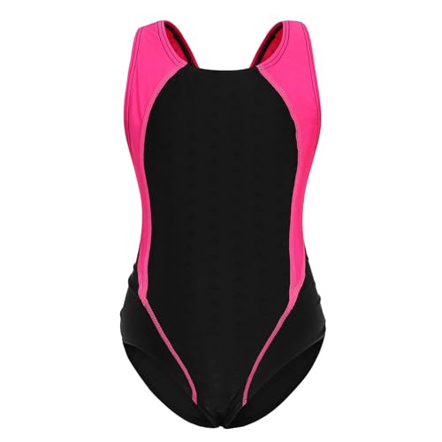 Generisch Kleinkind Baby Mädchen Einteiliger Badeanzug Sport Bikini Set Badeanzug Schwimmanzug Mädchen (Purple, 3-4 Years)