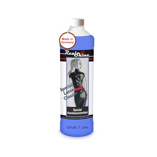 Optimal Products Special Latex Cleaner 1 L I Latex Pflege Waschmittel mit Glanz I geruchsneutraler Latexreiniger vegan I Spezialwaschmittel für Latexkleidung I Auch Reiniger für Gummi - und Kunstleder