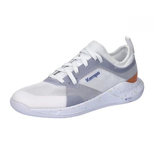 Kempa Damen Kourtfly W Sport-Schuhe, weiß/lila, 39.5 EU