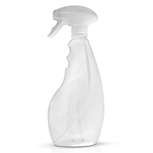 SPRAYZ Sprühflasche - Leere Sprühflaschen zum Befüllen mit Wasser, Ideale Friseursprühflaschen mit feiner Düse und transparentem Design, zum Bügeln, Reinigen und für Pflanzen (1-Pack)