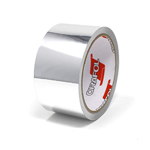 10 Meter (1,39€/Meter) Glanz Zierstreifen Auto Motorrad Boot Modellbau Silber Chrom - Finest Folia Dekorstreifen Seitenstreifen Klebestreifen (Chrom Silber, 30mm Breite)