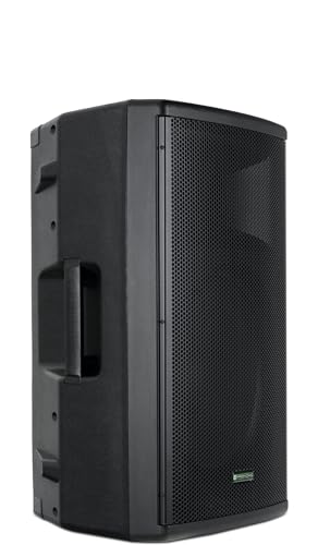 Pronomic E-212 MA - Aktive 2-Wege Box - Leistung: 120 Watt (RMS) - 12" Woofer + 1,0" Kompressions-Treiber - Bluetooth-Empfänger und MP3-Player mit USB/SD - Monitorschräge