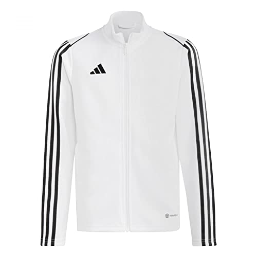 adidas Unisex Kids Tracksuit Jacket Tiro 23 League Training Track Top, White, HS3524, 164