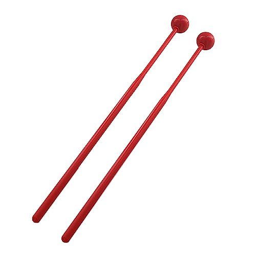 BABYVIVA 1 Paar Marimba Schläger Set ABS Handle Handlungsball Schlagzeug Percussion Instrumentenzubehör Für Anfängertraining