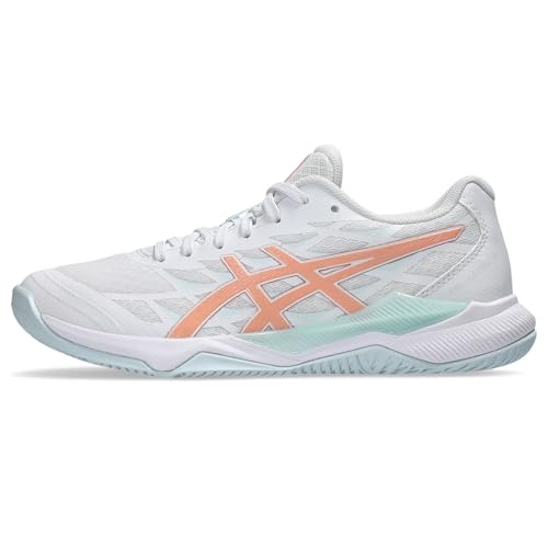 Asics 1072A092 - GEL-TACTIC 12 102 WHITE/BRIGHT SUNSTONE Gr. 9