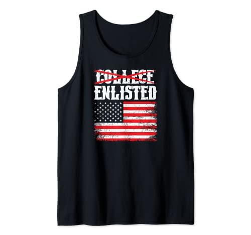 Tag der Unterzeichnung der Einberufung von Militärs ohne College-Einberufung Tank Top