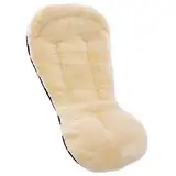 Lammfell-Einlage STAR von WERNER CHRIST BABY – Universelle Baby Sitzauflage für Kinderwagen und Buggy aus medizinischem Fell