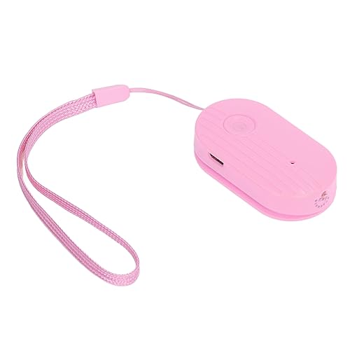 CHICIRIS USB-wiederaufladbarer Infusionsalarm, Großvolumige Tropferinnerung mit 5 Tonoptionen für die Begleitung Im Krankenhausbett, (Rosa)