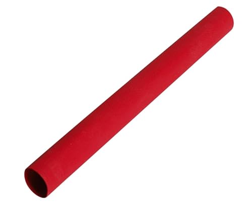 BILMAG Billard Queue Griffband Antirutsch Griff für Köe IBS Professional, 29cm, Grau & Cremeweiß (Rot)