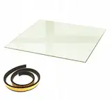 Kaminglas 370 x 240 mm Selbstreinigendes Glas mit Pyrolyse Ofenglas Glas für den Kamin Backofen-Glas Hitzebeständiges Glas Beidseitig poliertes Glas Sichtscheibe für Fireplace | 37x24 cm