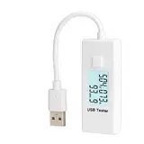 USB-Strommessung, UT658B USB-Tester, Telefon, Computer, Ladespannung, Strom, Energiemonitor, LCD-Hintergrundbeleuchtung