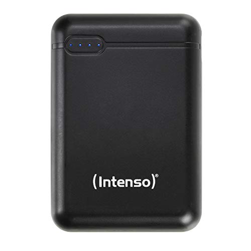 Intenso 7313530 Powerbank XS 10000, externes Ladegerät (10000mAh,geeignetfürSmartphone/TabletPC/MP3Player/Digitalkamera)schwarz