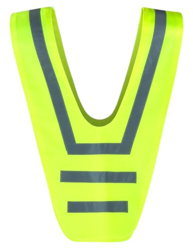 SAFETYMAKER Walser Neon Kragen mit reflektierenden Streifen gelb