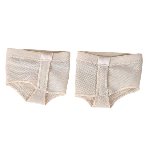 Tanz Socken, Ballet Fuß Tanga, Tanzfußriemen, Tanzpfoten Fußunterwäsche, Tanzkleidung, Halbsohlen Tanzen, Vorfuß, Bauch, Fußriemen, Socken, 1 Paar Fuss Thong Rutschfeste Zehenunterwäsche,(M)