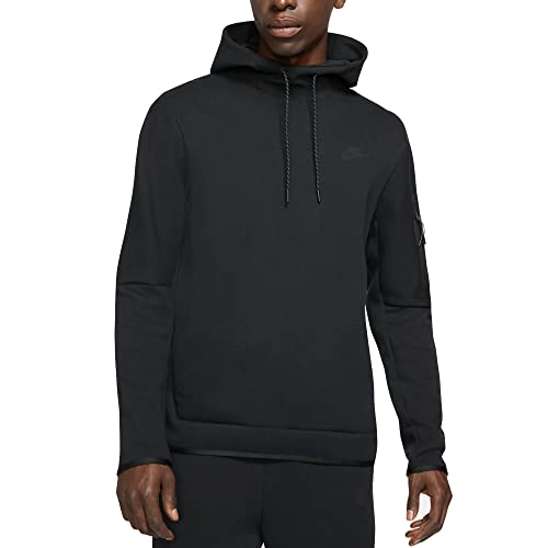 Nike Herren NSW Club Pullover, Hoodie, Schwarz, XX-Large